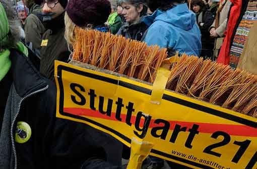 Die Großdemo gegen Stuttgart 21 am 19. Februar im Fokus der Leserfotografen. Foto: Leserfotograf uh