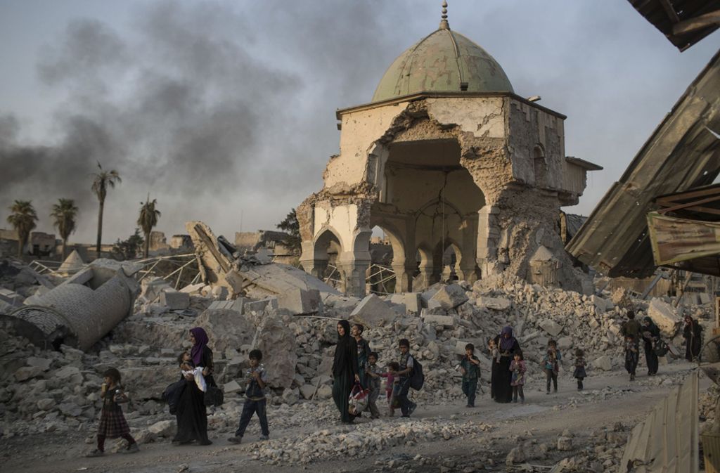 In den Krisenländern Syrien und Irak sieht die Realität anders aus, derzeit zumindest. Foto: AP