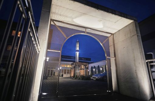 Die Moschee der Islamischen Gemeinschaft in Stuttgart-Wangen. Eine Veranstaltung dort sorgt jetzt für Wirbel. Foto: Lichtgut/Max Kovalenko