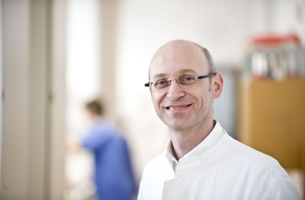 Thomas Schiedeck, Ärztlicher Direktor der Klinik für Allgemein- und Viszeralchirurgie im Klinikum Ludwigsburg