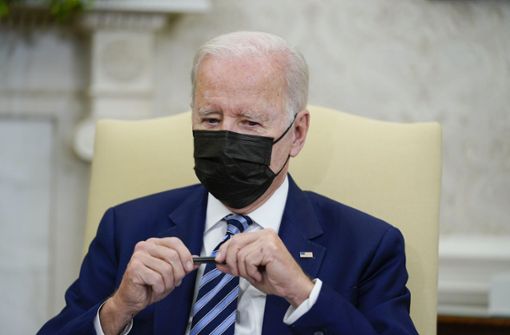 Joe Biden erwägt einen diplomatischen Boykott der Spiele. Foto: dpa/Evan Vucci