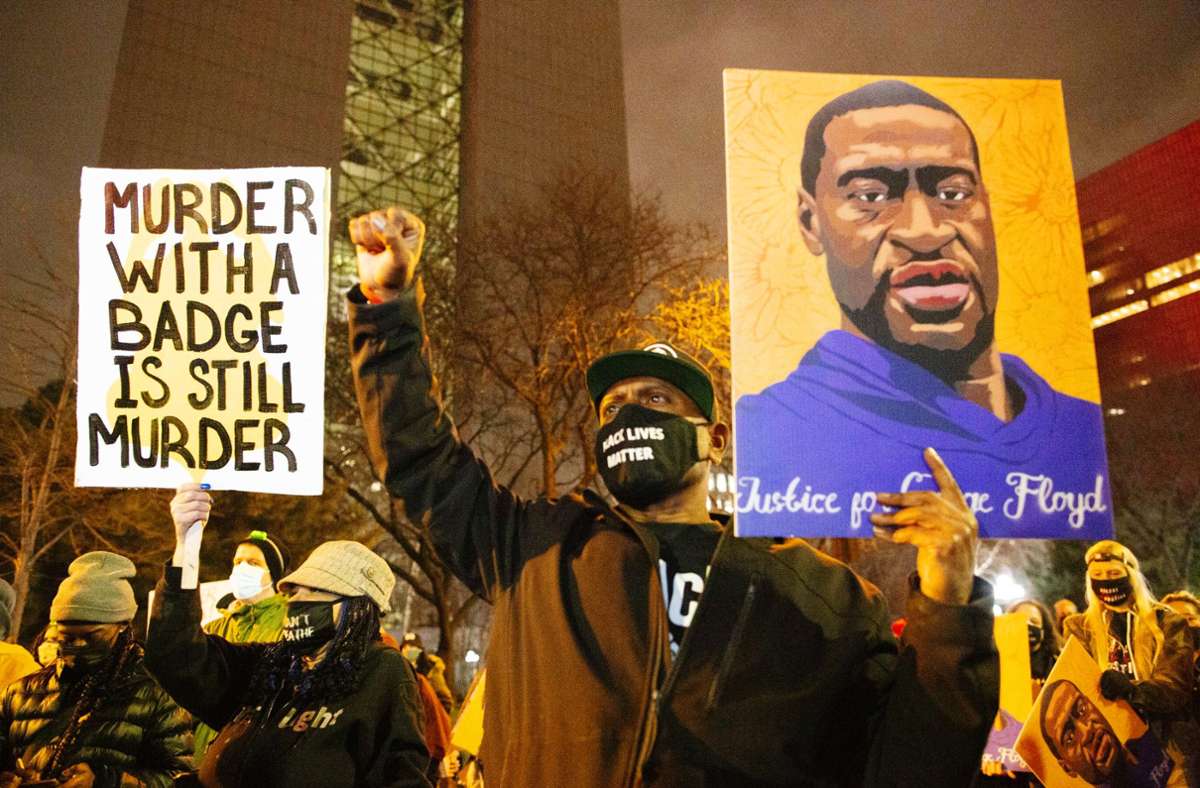 US-Firmen haben sich auch  mit den Protestierenden gegen Polizeigewalt verbündet. Foto: dpa/Henry Pan