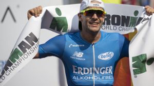 Patrick Lange gewinnt den Ironman Hawaii 2017 – seit 2014 siegte stets ein deutscher Triathlet bei der Weltmeisterschaft Foto: AP