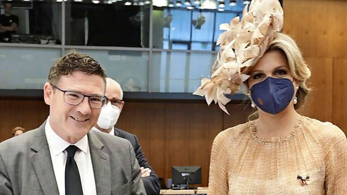 Stuttgarter Politiker trifft Königin Máxima
