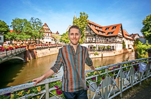In seiner Heimatstadt Esslingen hat sich Philipp Gras künstlerisch entwickelt. Foto: Roberto Bulgrin