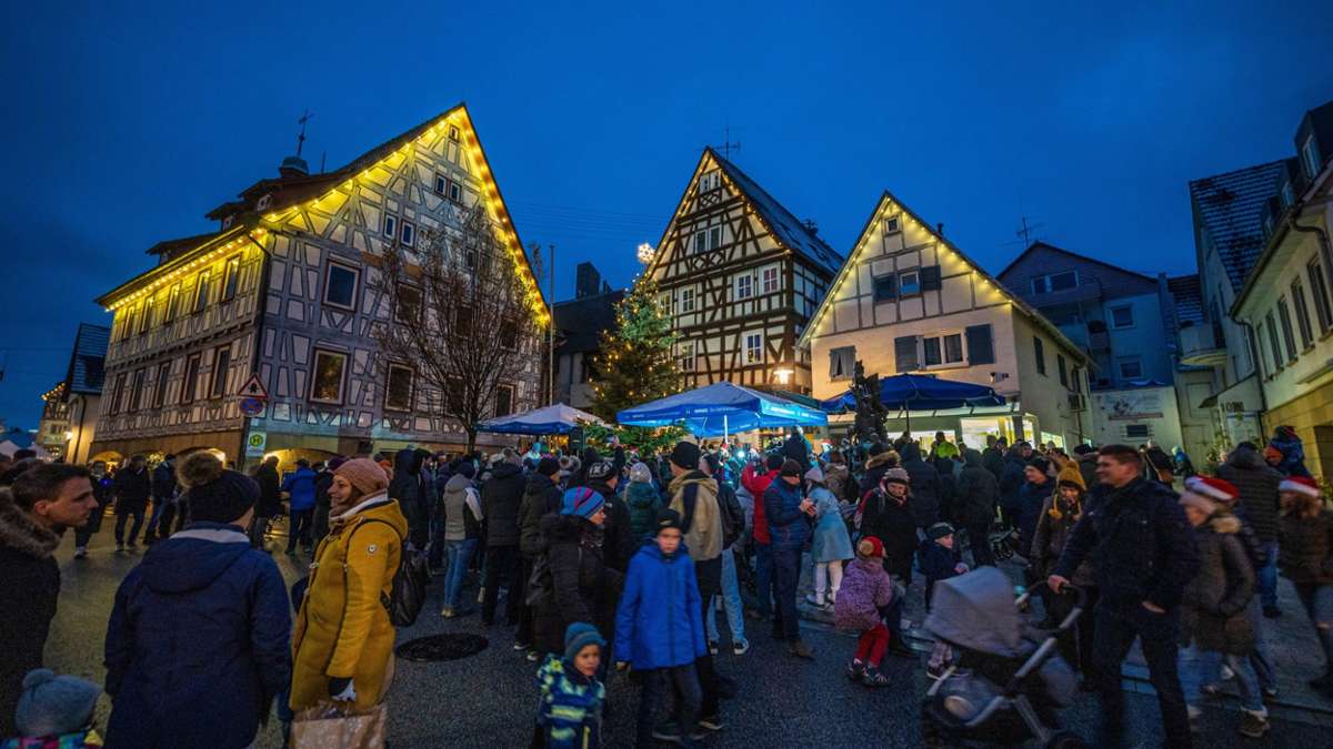 Oberstenfeld: Oberstenfelder Weihnachtsmarkt