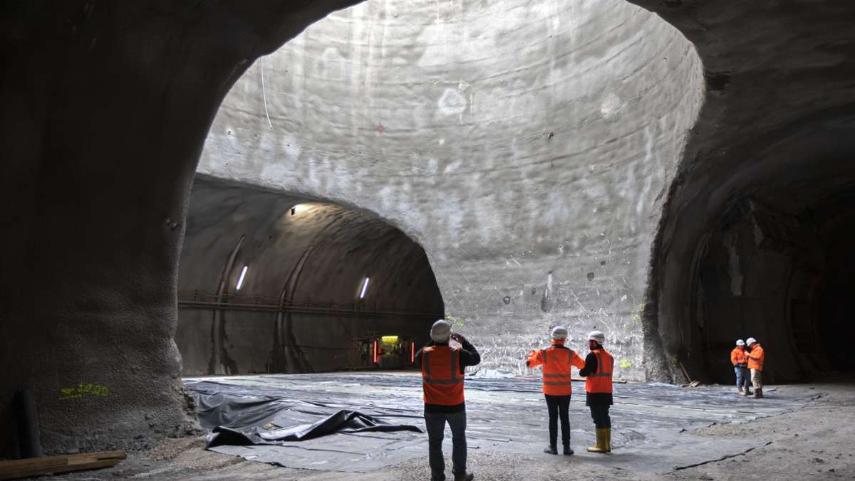 Stuttgart 21 am Flughafen: Tunnelbauer auf der Zielgeraden – vorerst