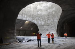 Stuttgart 21 am Flughafen: Tunnelbauer auf der Zielgeraden – vorerst