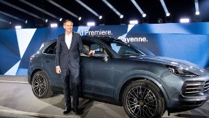Porsche-Chef Oliver Blume steht zum Cayenne – auch als Diesel. Foto: dpa