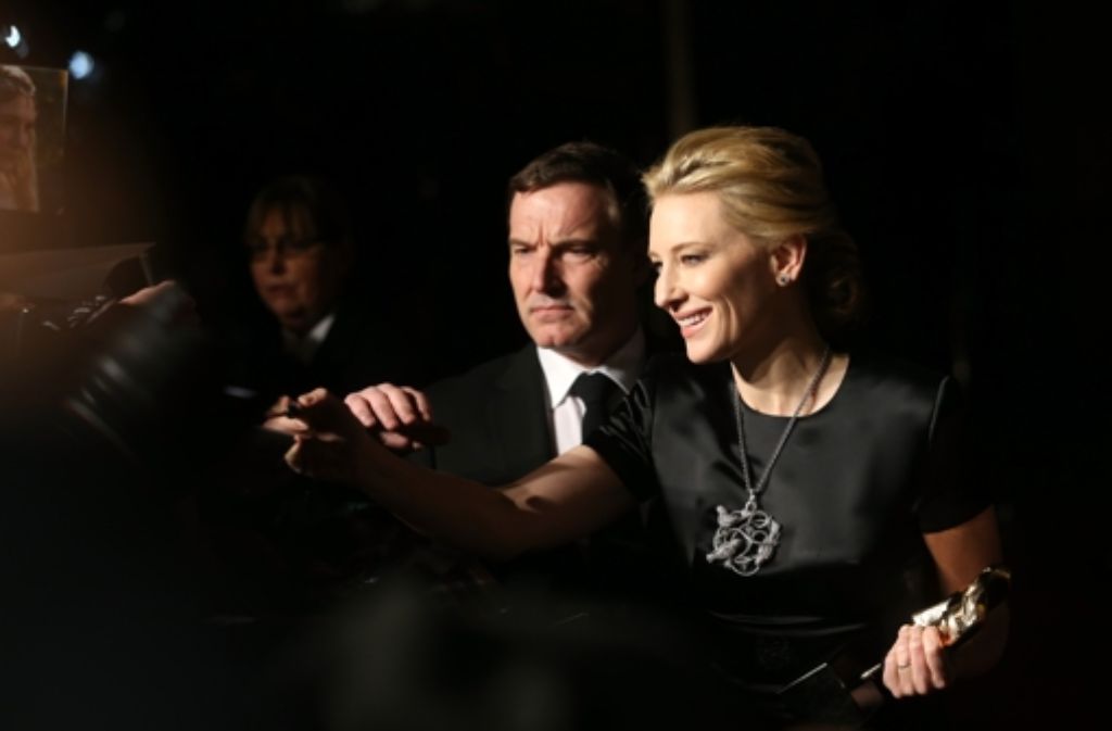 Für ihre Rolle in Blue Jasmine räumt Cate Blanchett einen Preis nach dem anderen ab. Jetzt nahm sie den Bafta mit nach Hause. Foto: Getty Images Europe