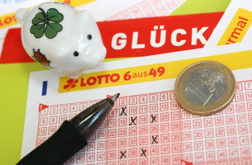 Lottogewinner im Kreis Esslingen (Symbolbild) Foto: imago images