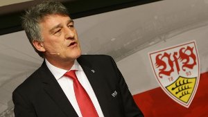 VfB-Stuttgart-Präsident Bernd Wahler verurteilt die Übergriffe der Fans auf die Polizei.  Foto: Pressefoto Baumann