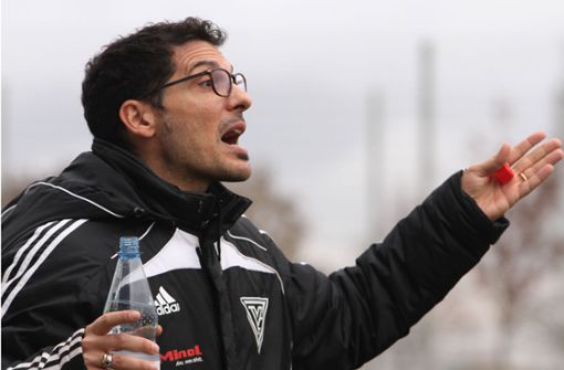 Angriffslustig: der Trainer Giuseppe Iorfida hat „keinen Bock auf das große Gähnen“, wie er sagt. Foto: Yavuz Dural/Fussball