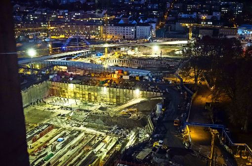 Am Projekt Stuttgart 21 wird gebaut – und künftig um die Finanzierung vor Gericht gestritten. Foto: Lichtgut/Achim Zweygarth