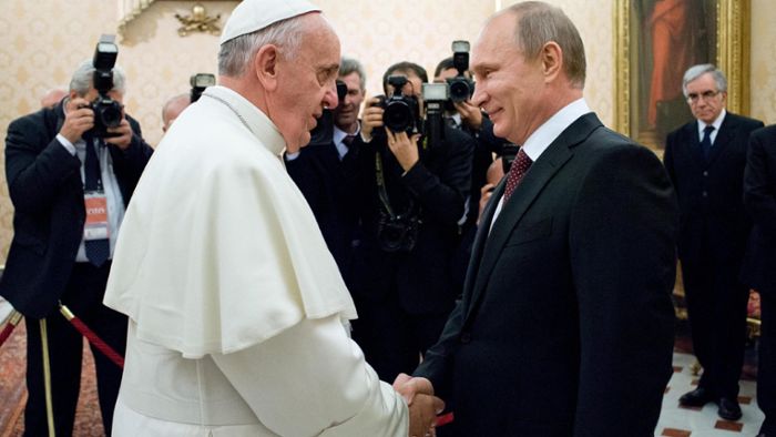 Warum ist Putin schon zum dritten Mal beim Papst?