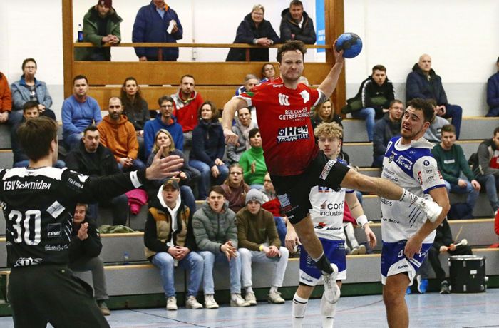 Handballer der SG Schozach-Bottwartal: Duell auf Augenhöhe geht an den Gegner