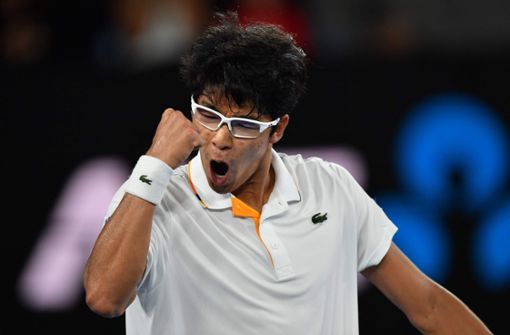 Chung Hyeon hat bei den Australien Open auch Novak Djokovic besiegt. Foto: AFP