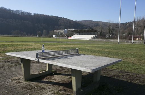 Das Sportgelände in Esslingen/Weil soll zu einem Sportpark umgebaut werden Foto: Horst Rudel