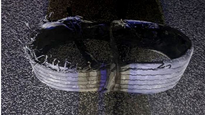 19 Autos fahren über geplatzten Reifen – Verursacher flieht