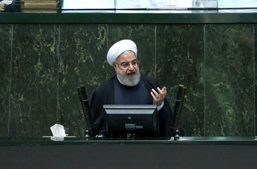 Präsident Rohani hat in Teheran den Haushalt verteidigt. Foto: dpa