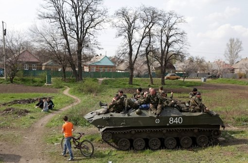 In der Ostukraine spitzt sich die Lage immer weiter zu. Foto: dpa