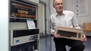 Der Commodore C64 im Original. Foto: dpa