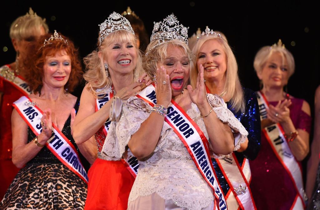Carolyn Slade-Harden gewann die Krone bei der diesjährigen Miss Senior America Wahl