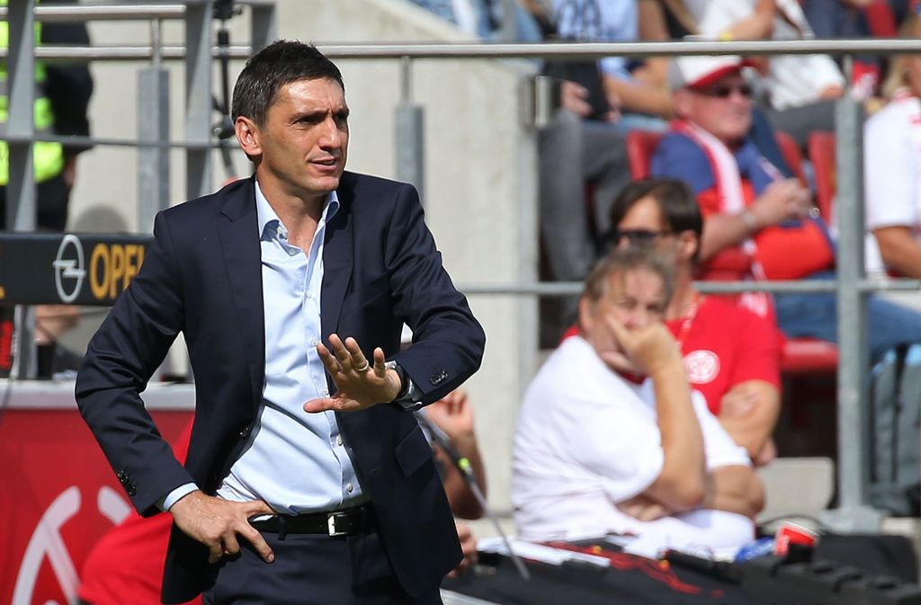 VfB-Trainer Korkut appelliert an die Lust seiner Spieler.