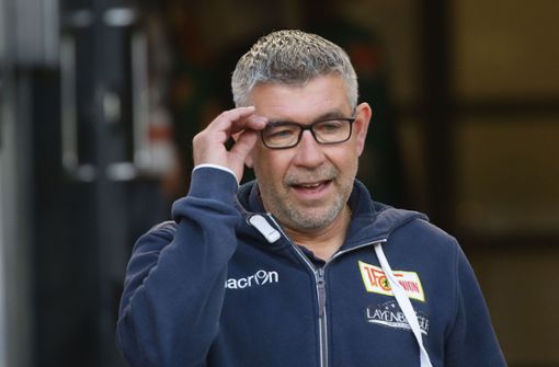 Für Union-Trainer Urs Fischer bleibt der VfB Stuttgart im Rückspiel der Relegation der Favorit. Foto: Pressefoto Baumann