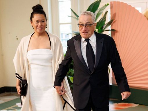Tiffany Chen und Robert De Niro besuchten gemeinsam das Weiße Haus. Foto: imago/ABACAPRESS