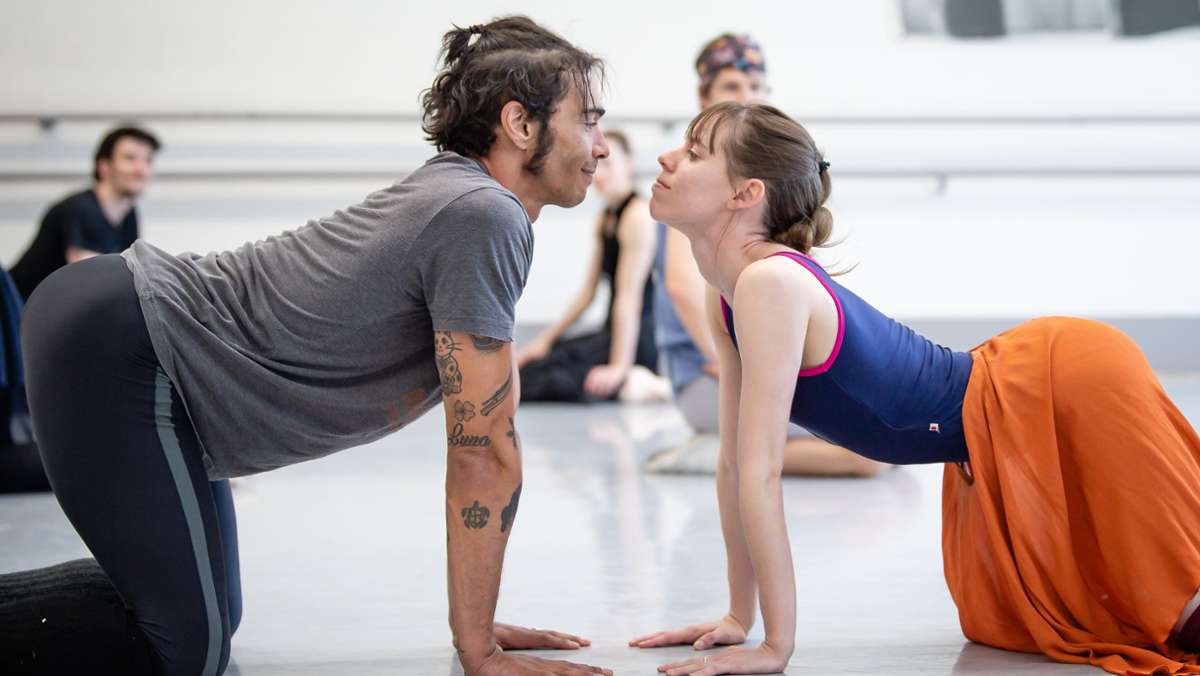 Dreharbeiten im Opernhaus: Balletttänzer werden zu Schauspielern