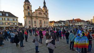 Friedensgebet in Ludwigsburg