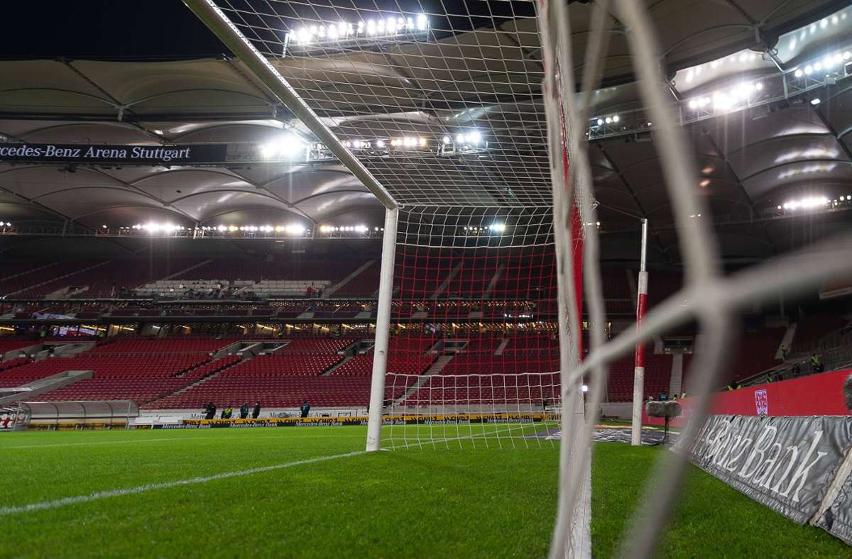 Das Stadion des VfB Stuttgart wird wieder nahezu leer sein. Foto: imago images/Eibner