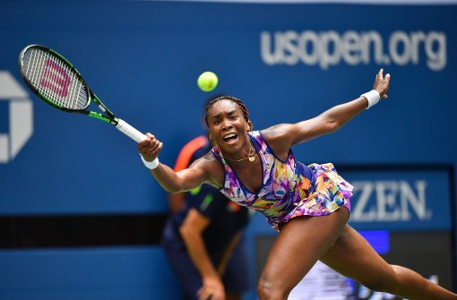 Venus Williams ist bei den US Open raus. Foto: AFP