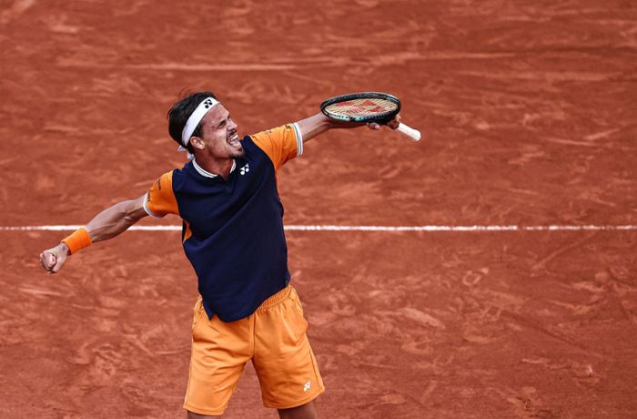 French Open: Altmaier feiert Sensation: Sieg gegen Titelanwärter