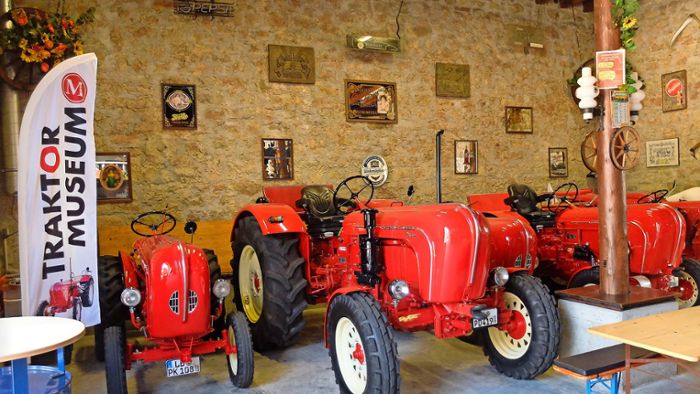 Traktor-Museum zeigt Prototyp von Porsche-Diesel