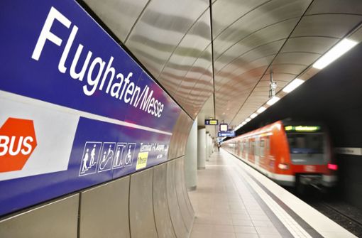 Aufregung um neue Pläne der Deutschen Bahn zum geplanten Fernverkehr am Flughafen Stuttgart. Foto: dpa