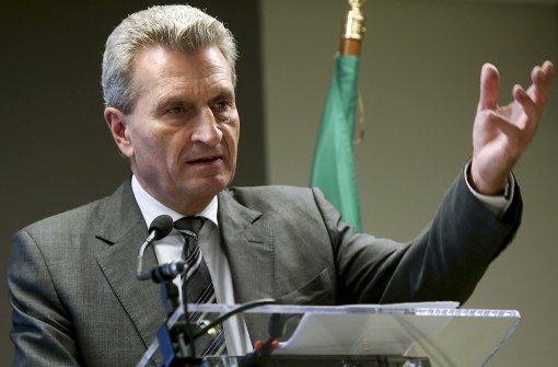 Günther Oettinger soll EU-Kommissar für den Haushalt werden. Foto: dpa
