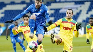 Andrej Kramaric traf gegen den 1. FC Köln zwei Mal vom Punkt. Foto: dpa/Uwe Anspach