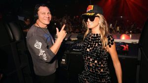 Tiësto und Heidi Klum feiern in Miami. Foto: imago/Cover-Images