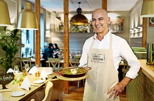 Paella und mehr: Juan Miguel Blanco del Rio bietet Hausmannskost an. Foto: Lg/Verena Ecker