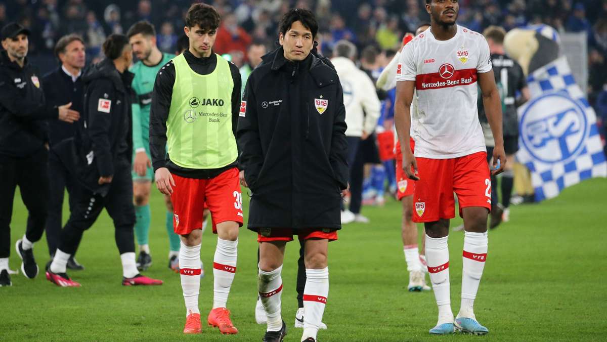 1:2-Pleite auf Schalke: Der VfB spielt wie ein Absteiger