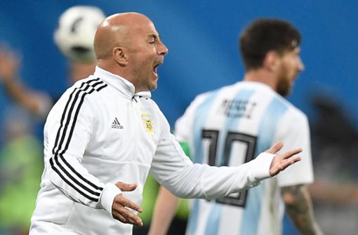 Argentiniens Nationaltrainer äußerte sich negativ zum Spiel der deutschen Elf. Foto: AFP