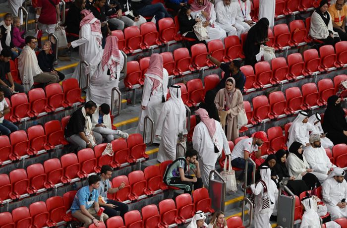 Eröffnungsspiel der WM 2022: Haben Katars Fans schon keine Lust mehr?