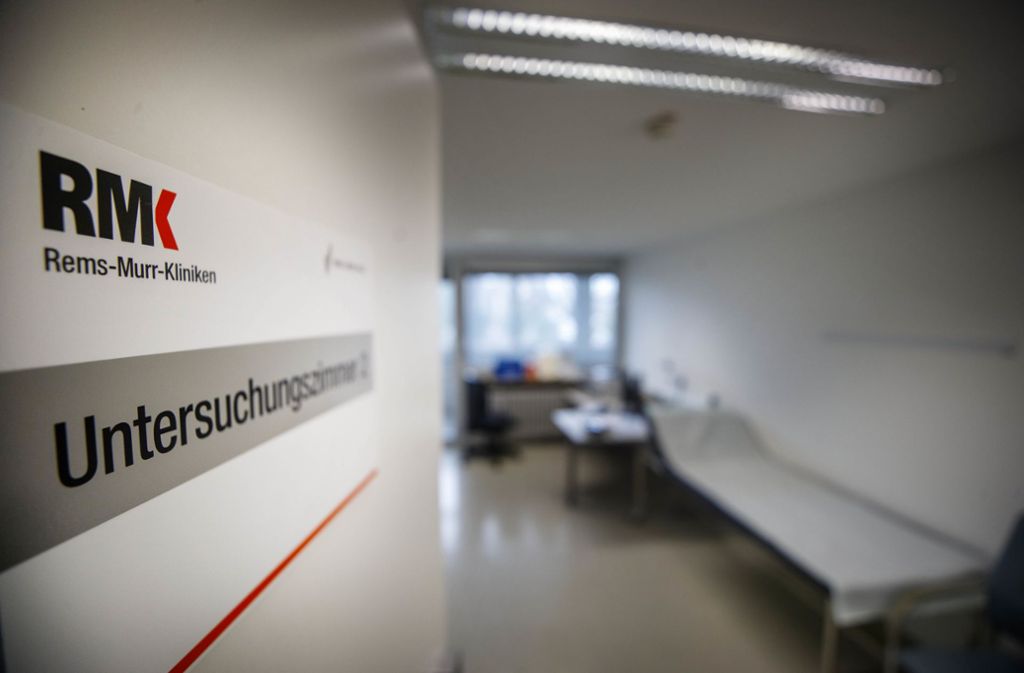 Kliniken in der Region Stuttgart, wie etwa das Rems-Murr-Klinikum, fürchten massive finanzielle Einbußen durch die Corona-Krise. Foto: Gottfried Stoppel