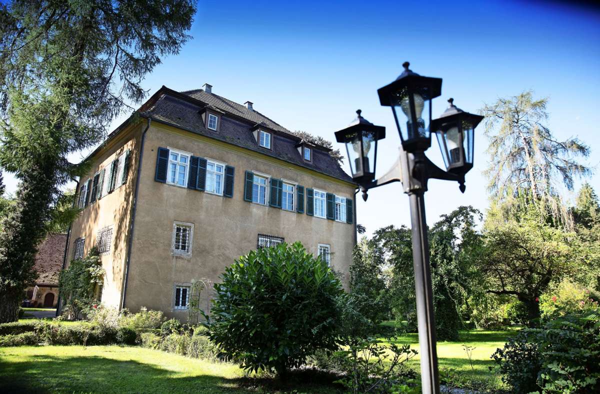 Das Unterboihinger Schloss gehört seit dem 18. Jahrhundert der Familie.