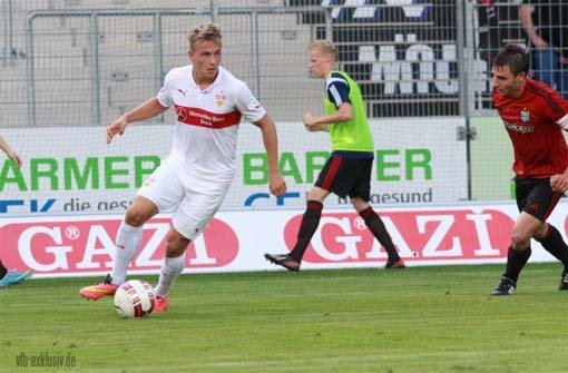 Felix Lohkemper (links) wurde für die DFB U20 nominiert. Foto: Lommel