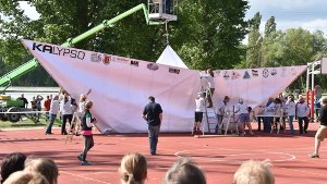 In Karlsruhe wird an einem neuen Weltrekord gebastelt.  Foto: dpa