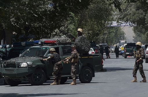 Die irakische Botschaft in Kabul wurde von Explosionen und einer Reihe von Schüssen erschüttert. Foto: AFP