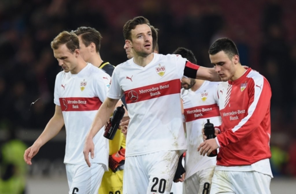 Freude sieht anders aus: Gegen Bremen war für den VfB mehr als nur ein 1:1 drin
